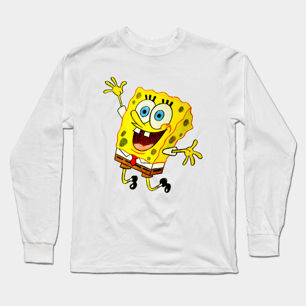 Spongebob Classic Spongebob Squarepants Long Sleeve T Shirt Teepublic